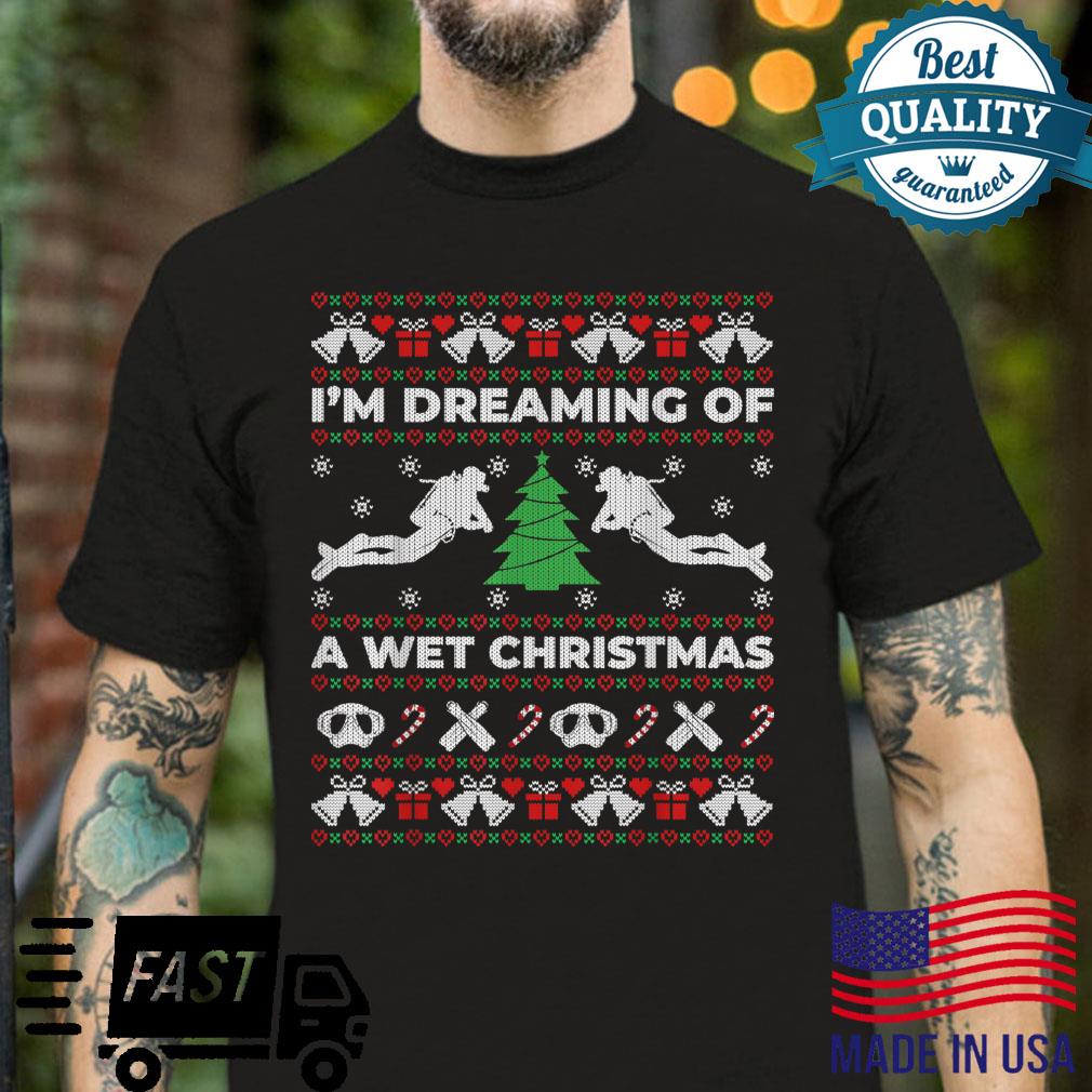 Scuba Diving Ugly Christmas for Diver Shirt