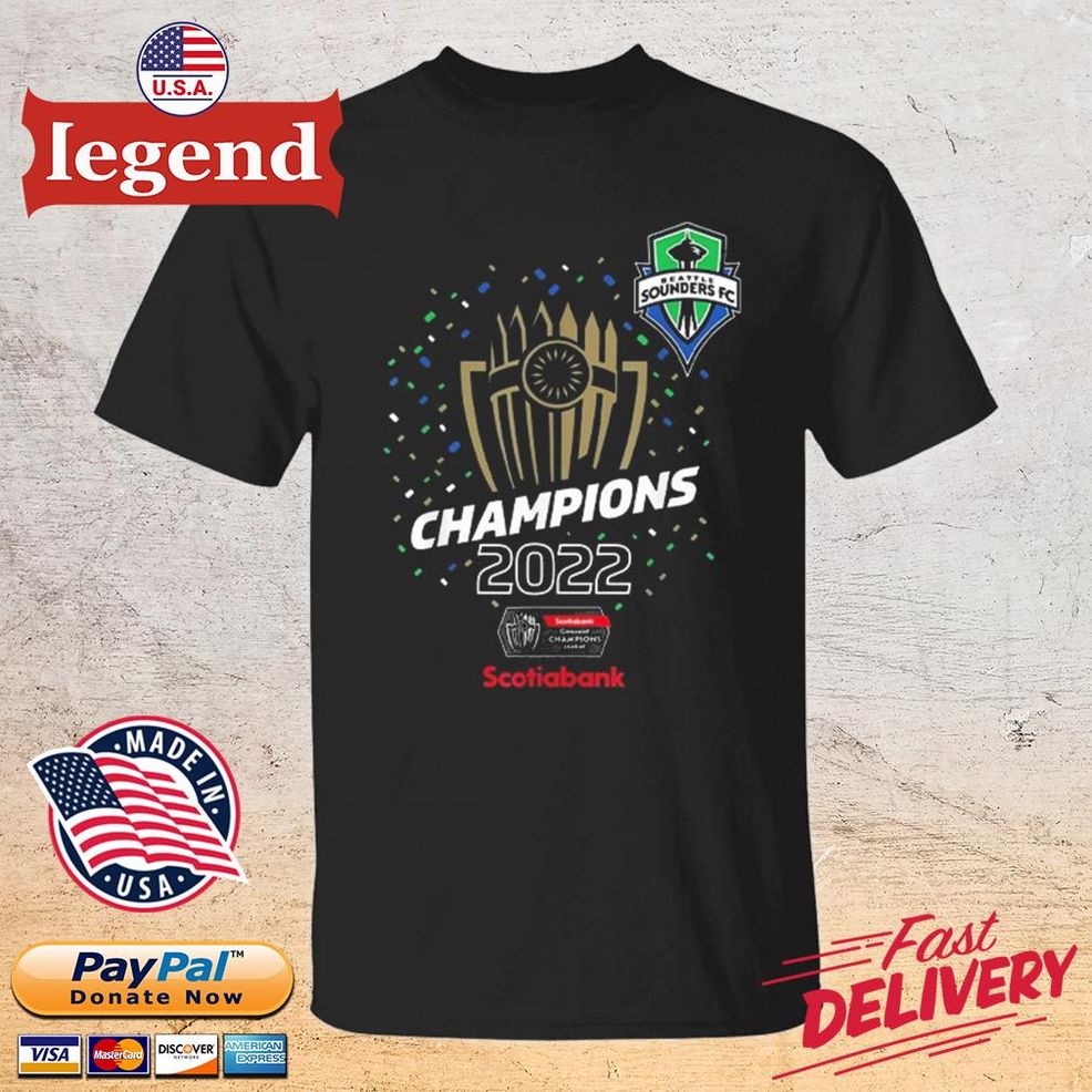 Seattle Sounders Champions 2022 Concacaf Champions League Shirt