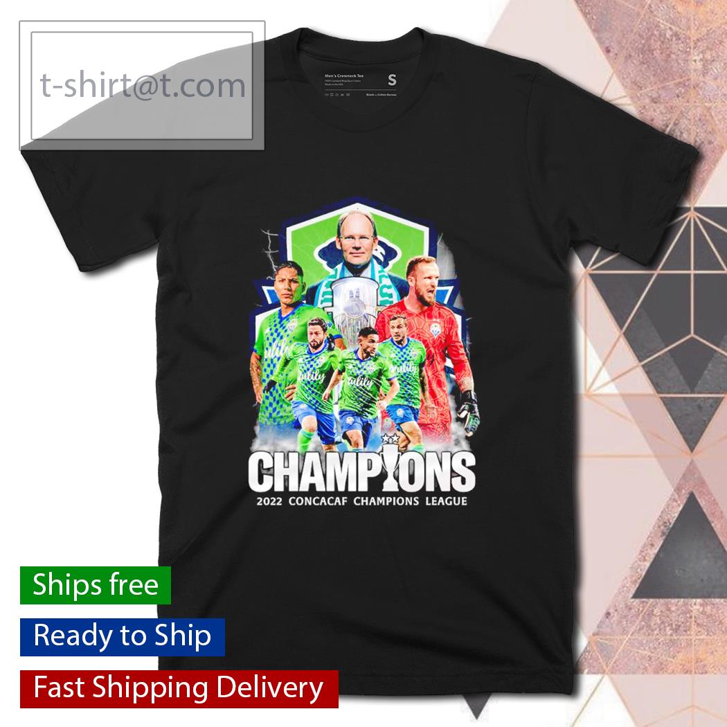 Seattle Sounders FC Champions 2022 Concacaf Champions League shirt