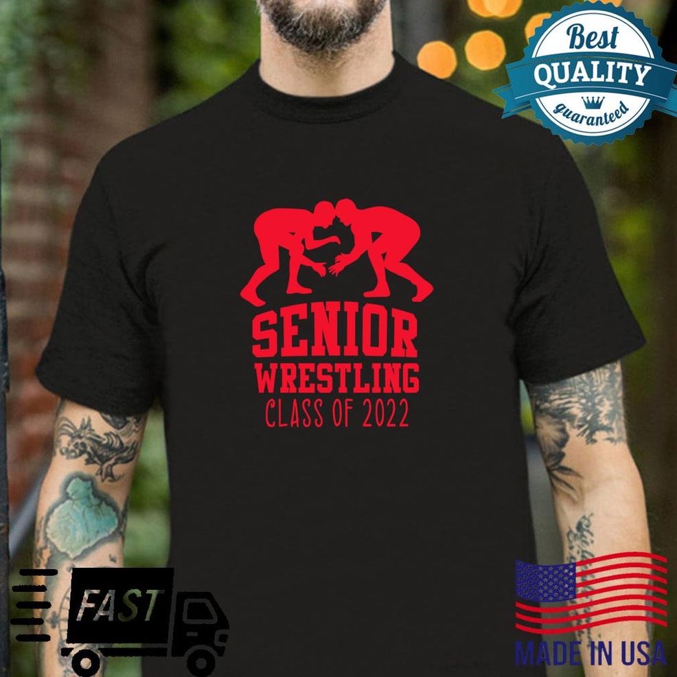 Senior Wrestling Klasse 2022 In Rot Shirt