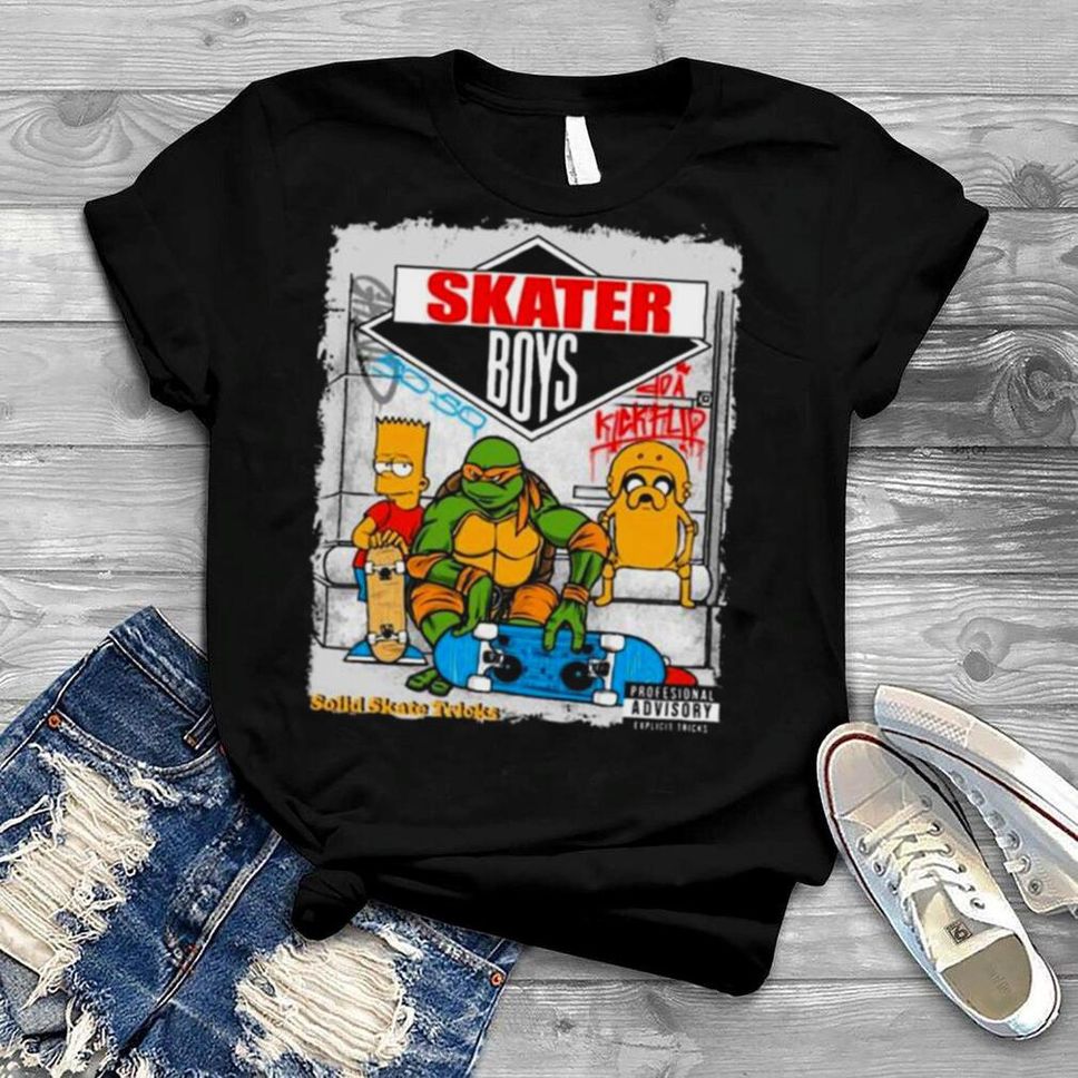 Skater Boys Pop Culture T Shirt