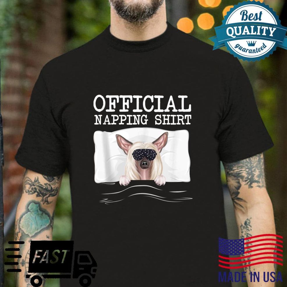 Sleep Mask Official Napping Chinese Crested Sleeping Shirt