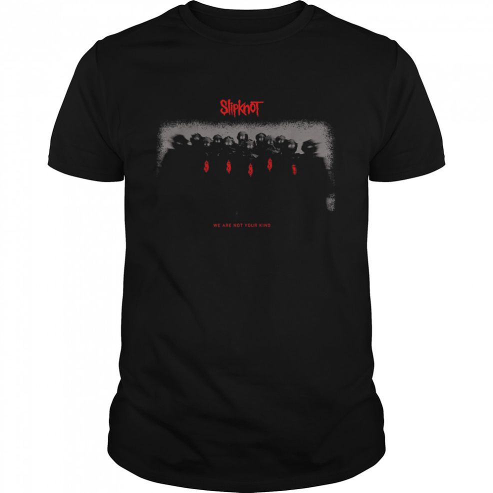 Slipknot Official We Are Not Your Kind Group Hoods T Shirt