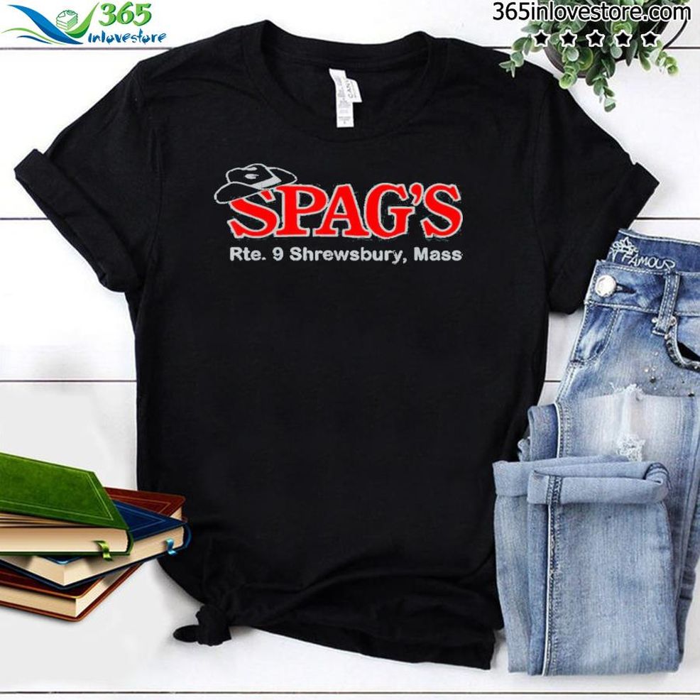 Spag's Rte 9 Shrewsbury Massachusetts Nostalgia Shirt