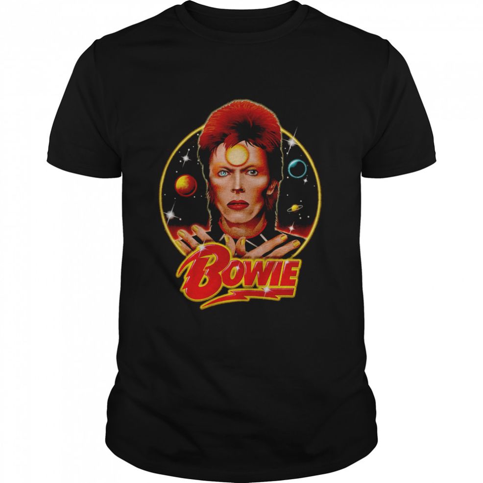 Sparkling David Bowie T Shirt