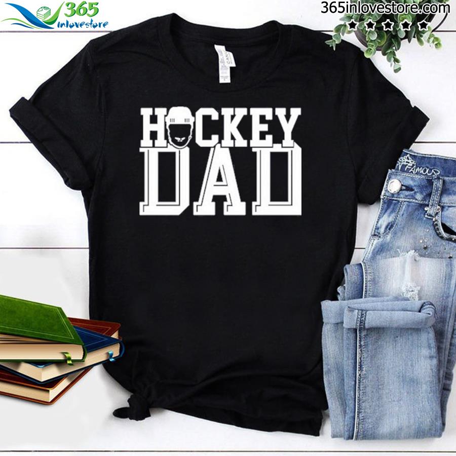 Spittin’ Chiclets Hockey Dad T Shirt