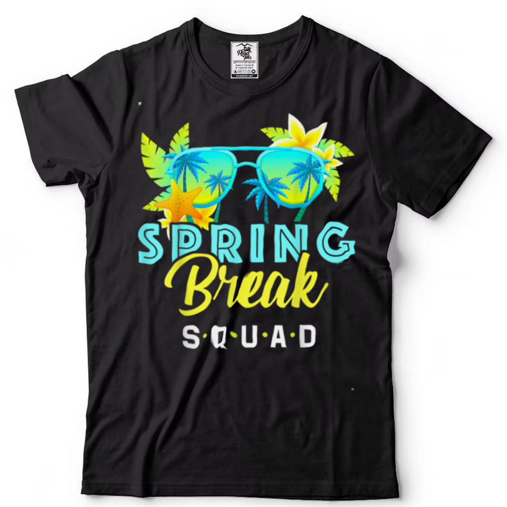 Spring Break Squad Retro Holiday Vacation Family Matching T Shirt