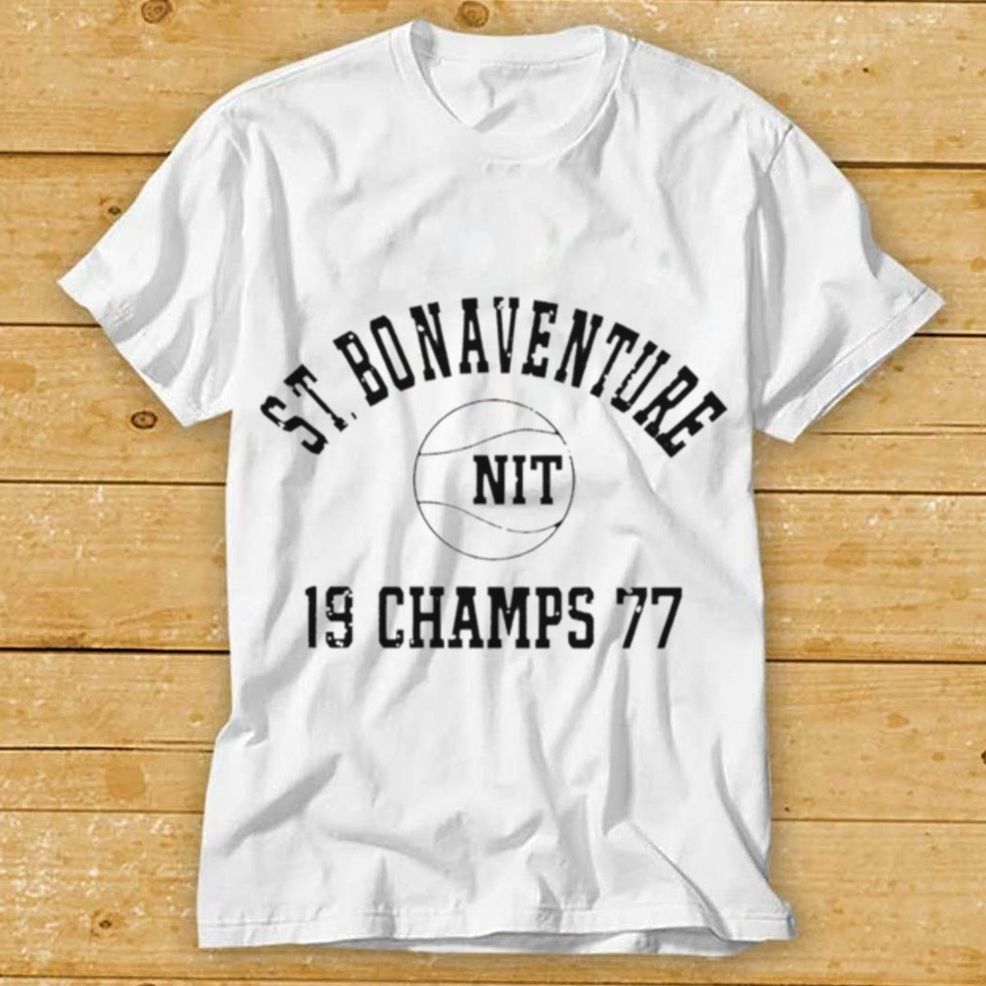 St. Bonaventure Nit 19 Champs 77 T Shirt
