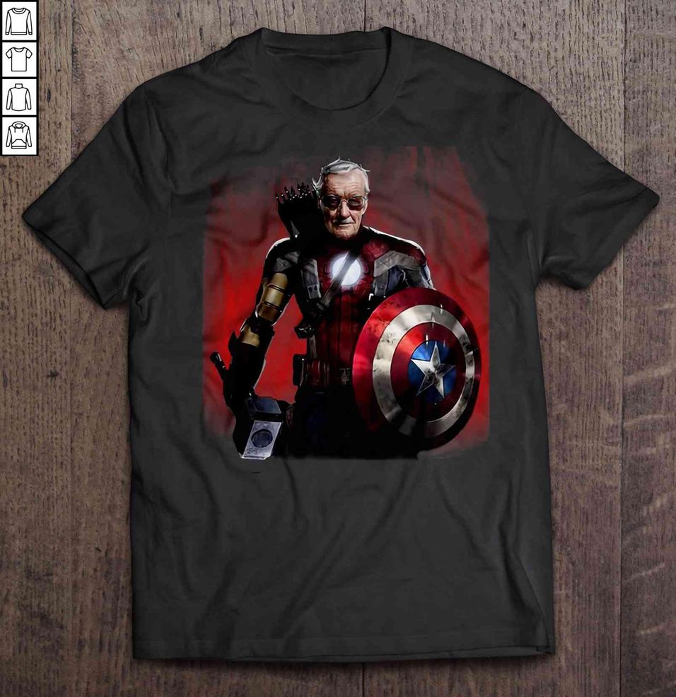 Stan Lee Avengers Tee T Shirt