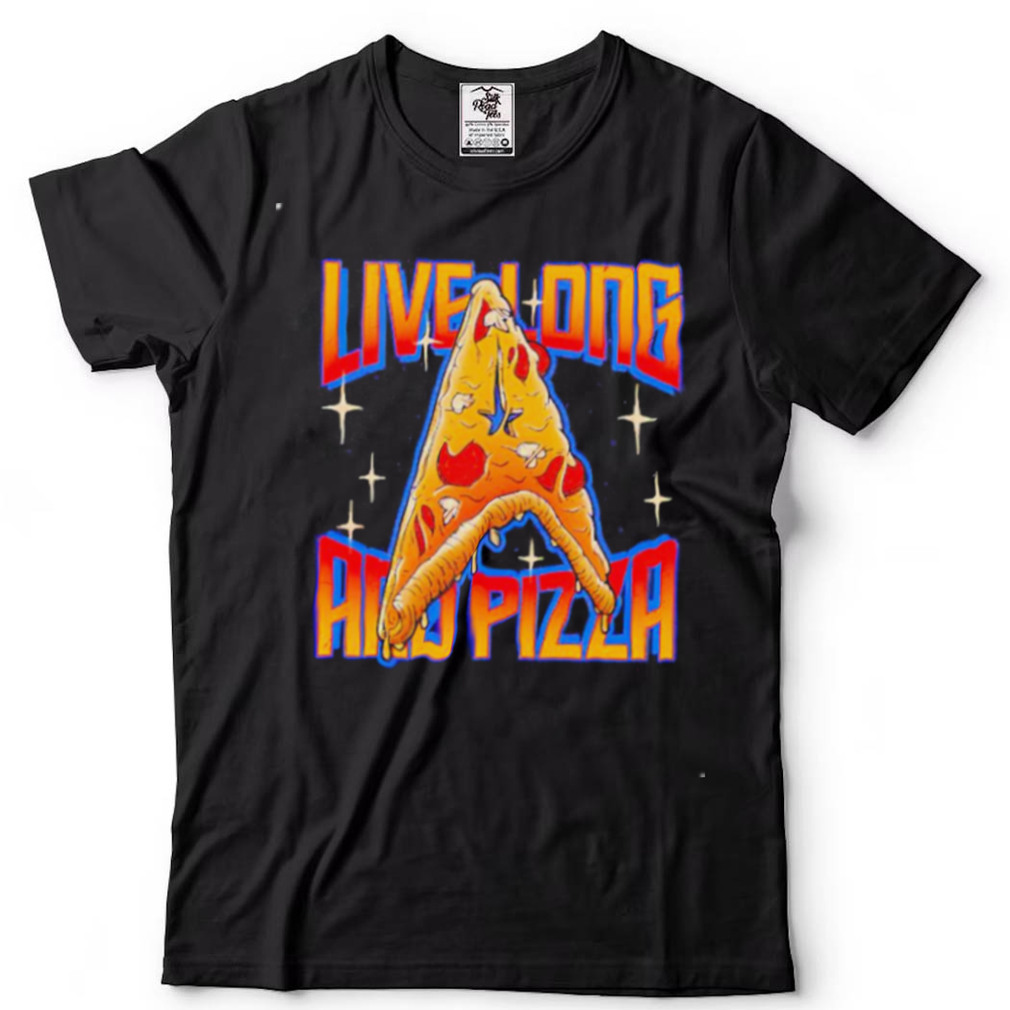 Star Trek live long and pizza shirt