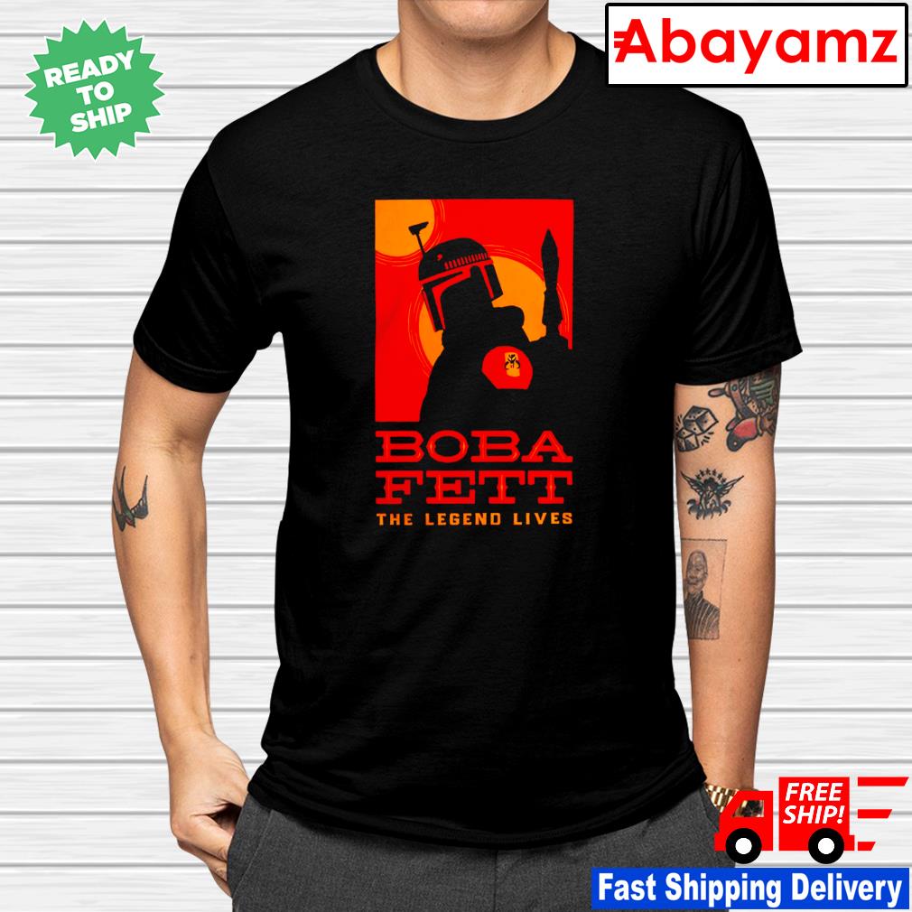 Star Wars Boba Fett The Legend Lives shirt