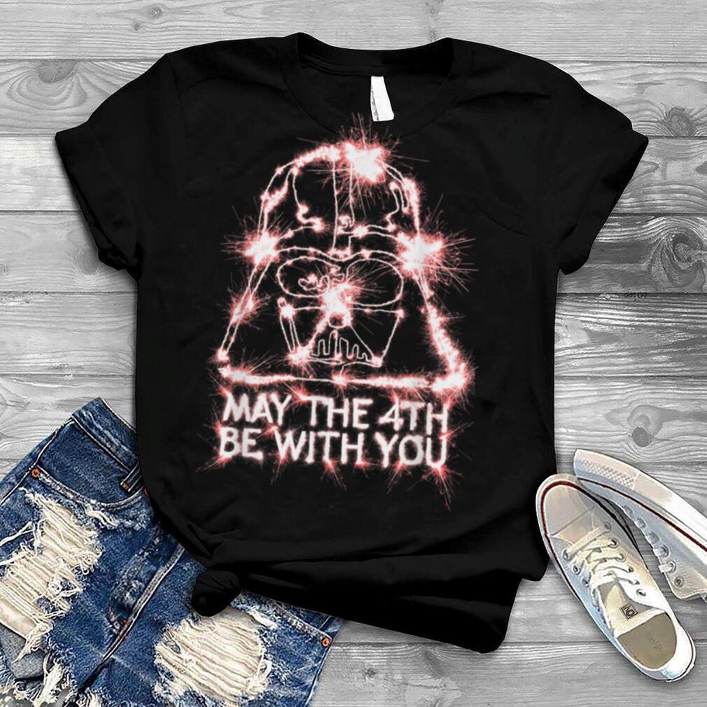 Star Wars Darth Vader May The 4th Be With You Sparkler T Shirt
