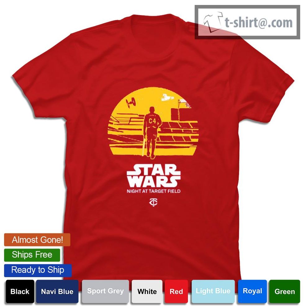 Star Wars Night At Target Field Minnesota Twins Shirt