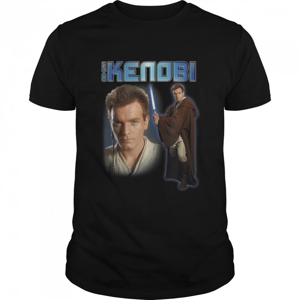 Star Wars Obi Wan Kenobi Jedi Portrait T Shirt