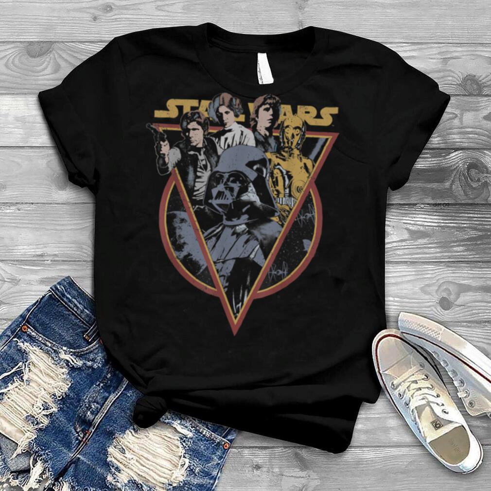 Star Wars Retro Characters Vintage Style T Shirt