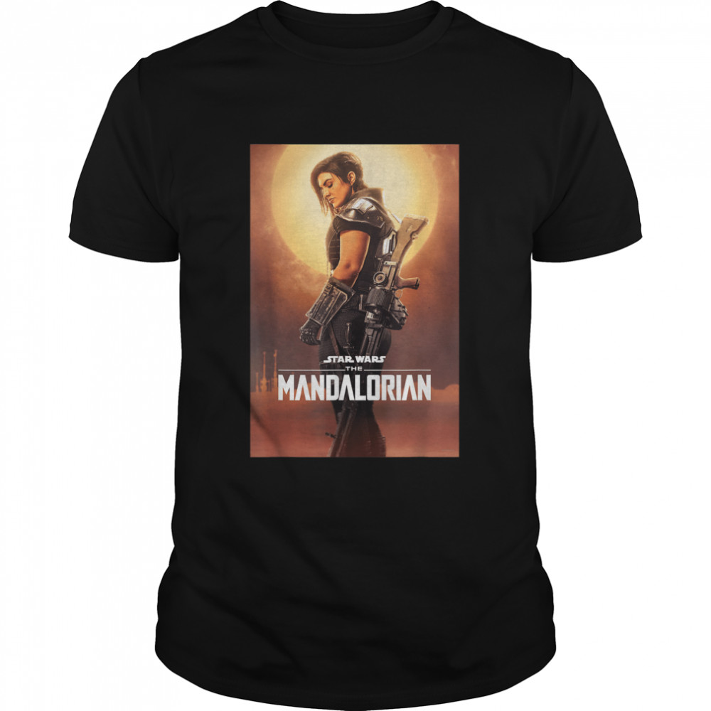 Star Wars The Mandalorian Cara Dune Poster T-Shirt