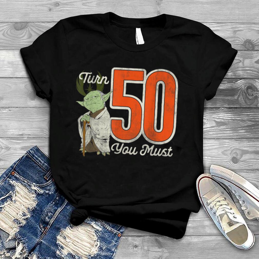 Star Wars Yoda 50th Birthday T Shirt