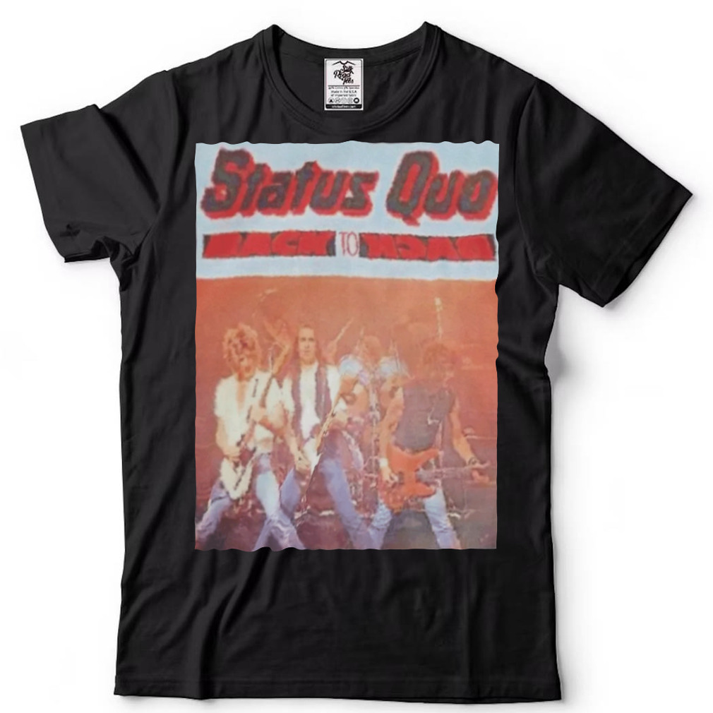 Status Quo Back to Back Album Shirt
