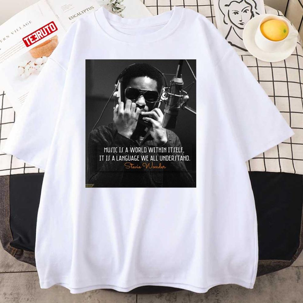 Stevie Wonder Quote Unisex T Shirt