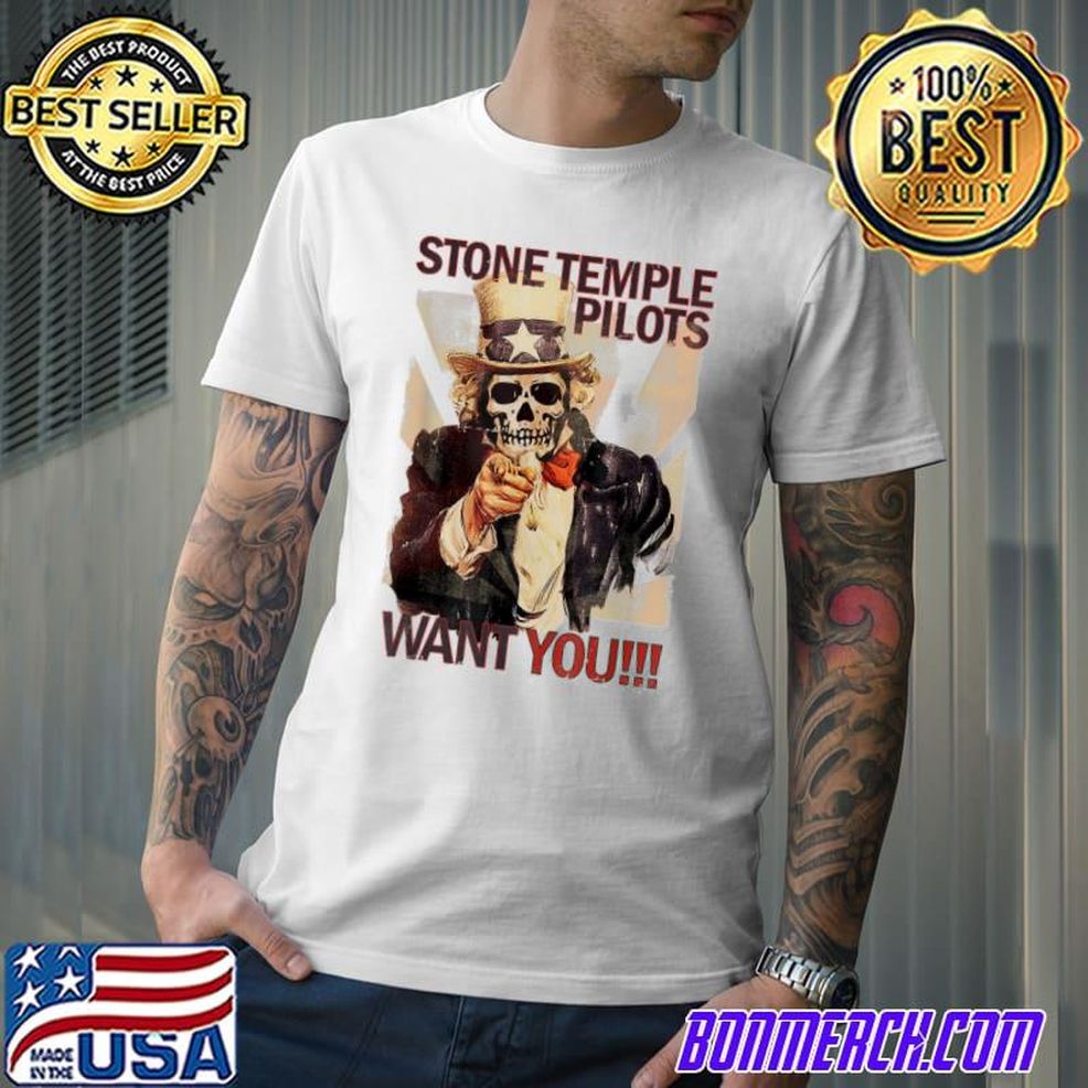 Stone Temple Pilots Stone Temple Pilots Wants You Usa Shirt