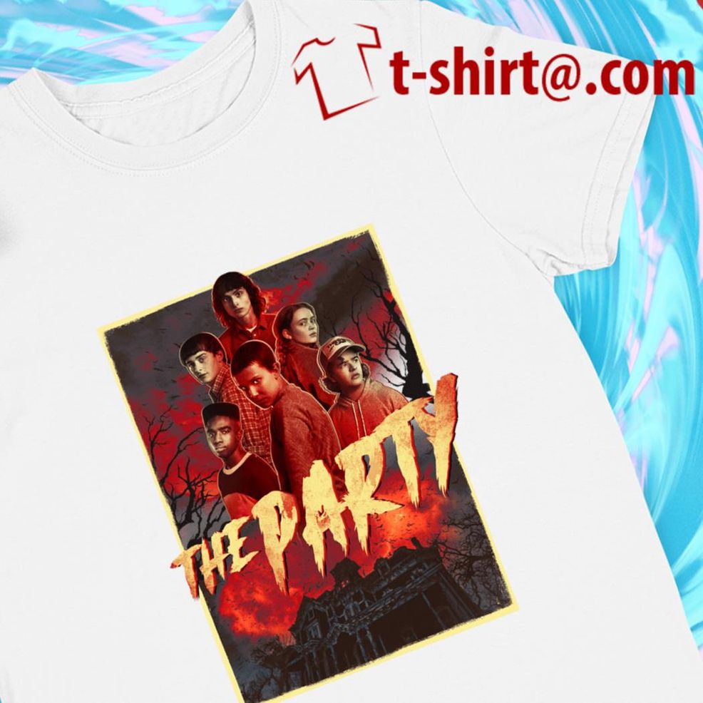 Stranger Things The Party Characters 2022 T Shirt