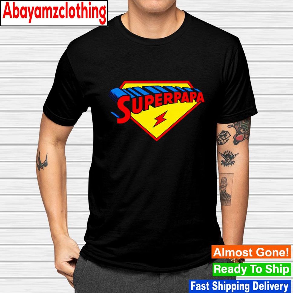 Super Papa Dad Father’s Day Shirt