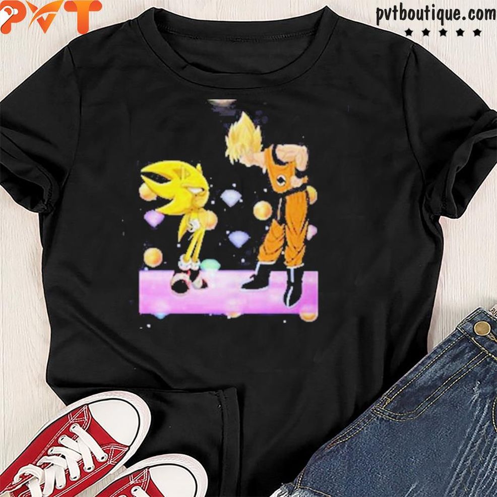 Super Sonic X Super Goku Gift Shirt