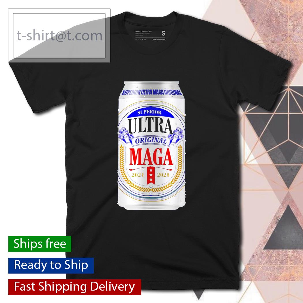 Superior Ultra Maga Original Anti Biden Hilarious Beer Trump shirt