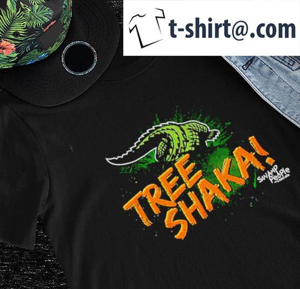 Swamp People Tree Shaka Alligator Shirt