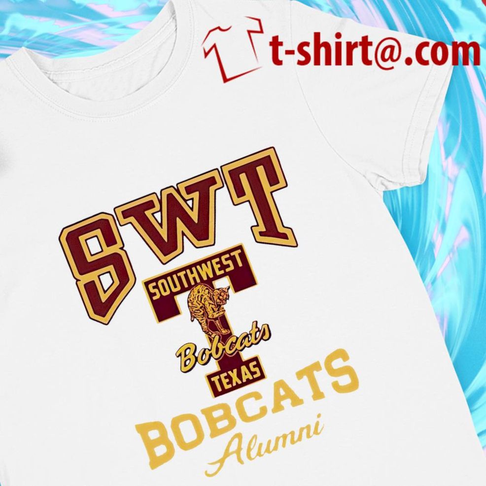 SWT Southwest Texas Bobcats Alumni Logo T Shirt