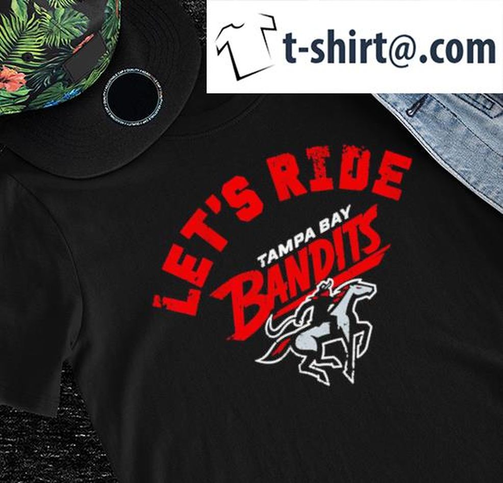 Tampa Bay Bandits Let's Ride Logo Shirt