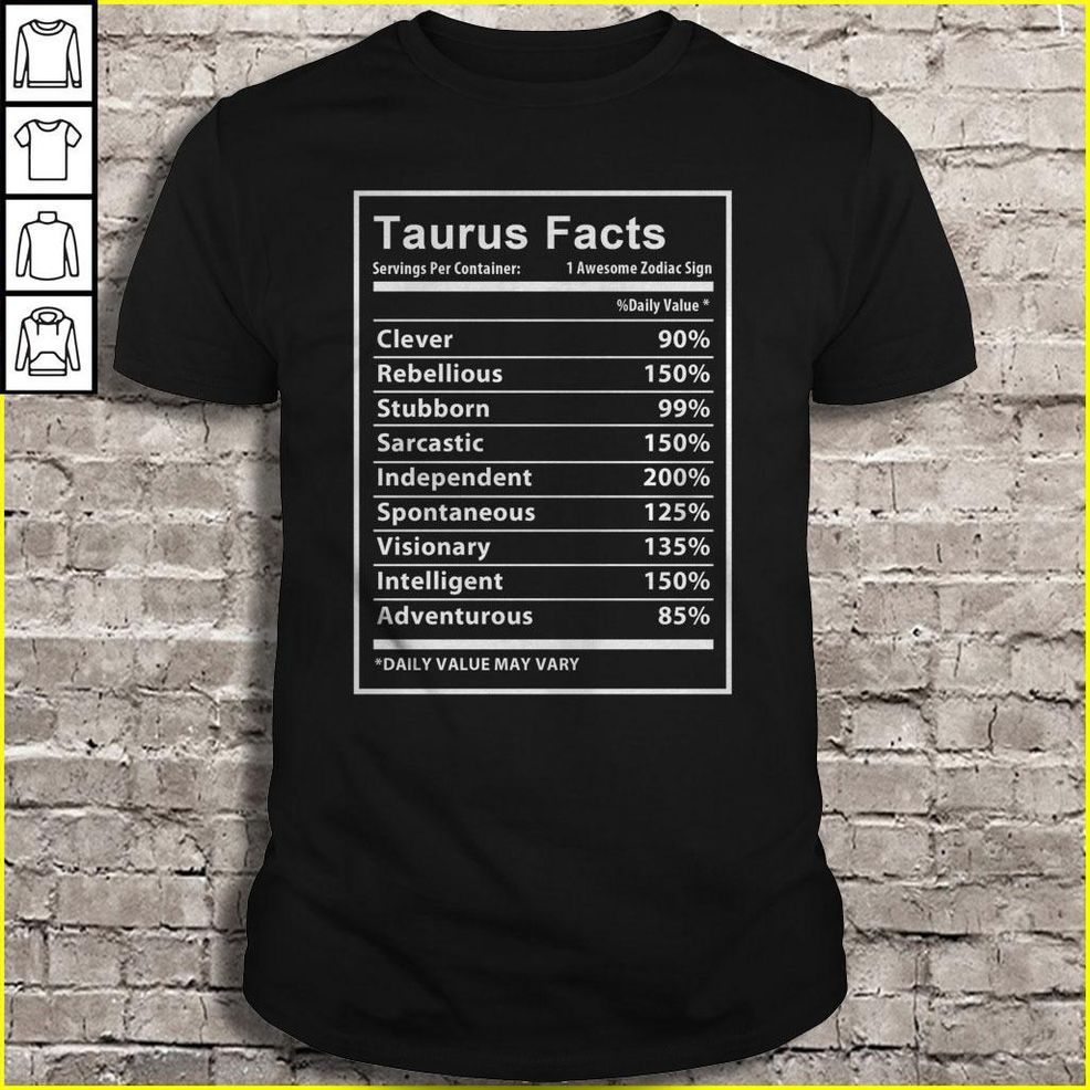 Taurus Facts TShirt