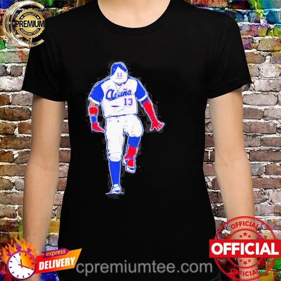 The Atlanta Baseball Collection Ronald Acuña Jr The Silencer Shirt