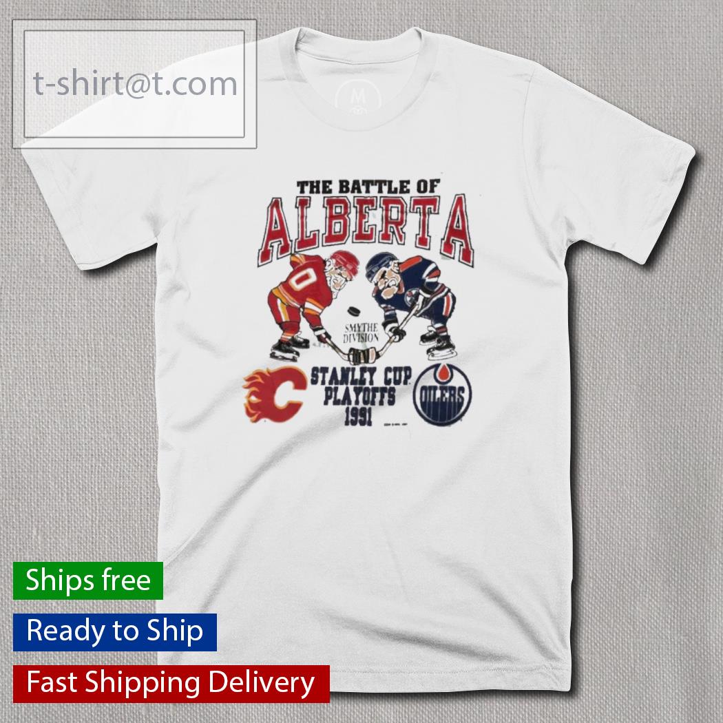 The Battle Of Alberta Stanley Cup Playoff Ice Hockey Shirt