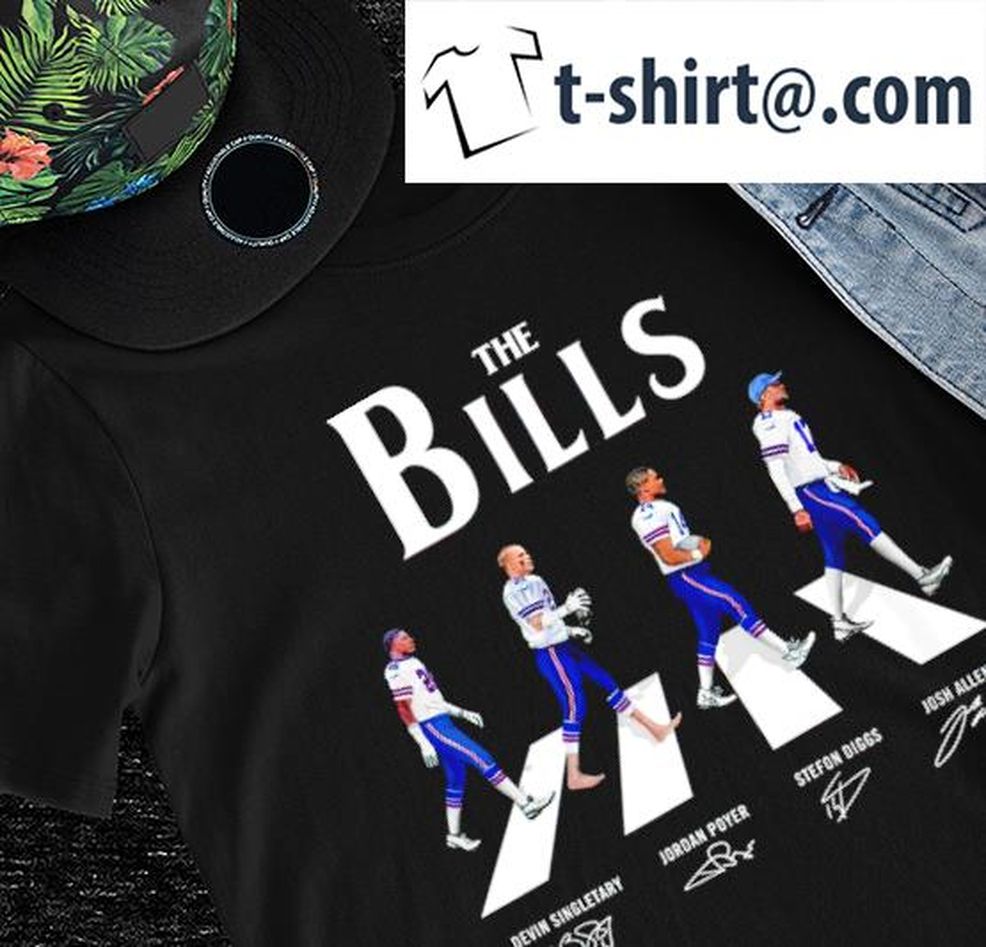 The Buffalo Bills Signatures Abbey Road 2022 Shirt