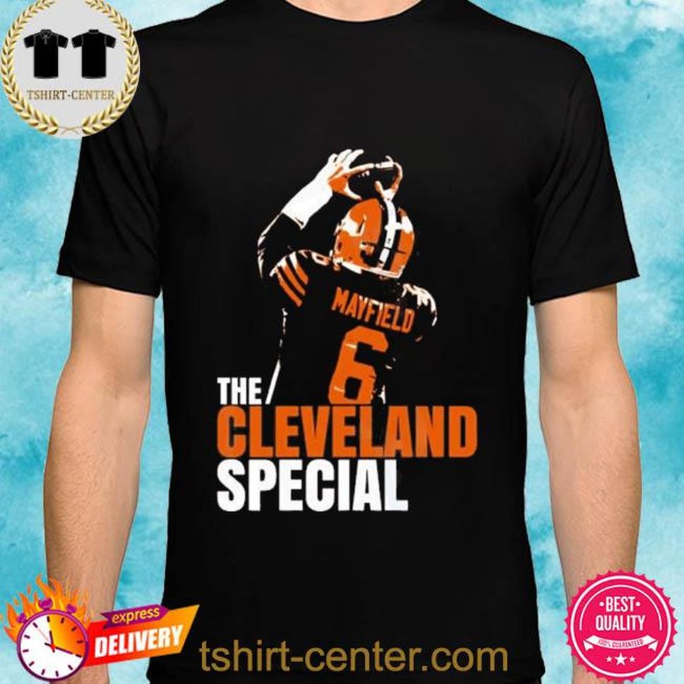 The Cleveland Special Baker Mayfield Graphic Shirt