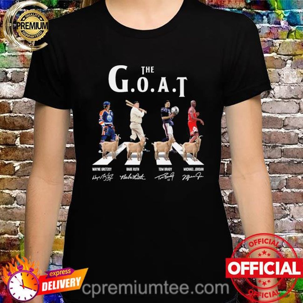 The Goat Abbey Road Signatures 2022 Shirt