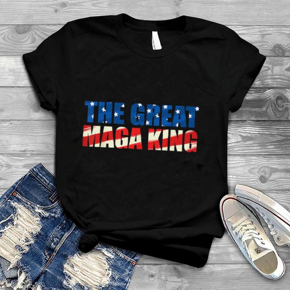 The Great MAGA King 2024 Ultra MAGA USA Patriotic 4th July T Shirt B0B1DZKD8M