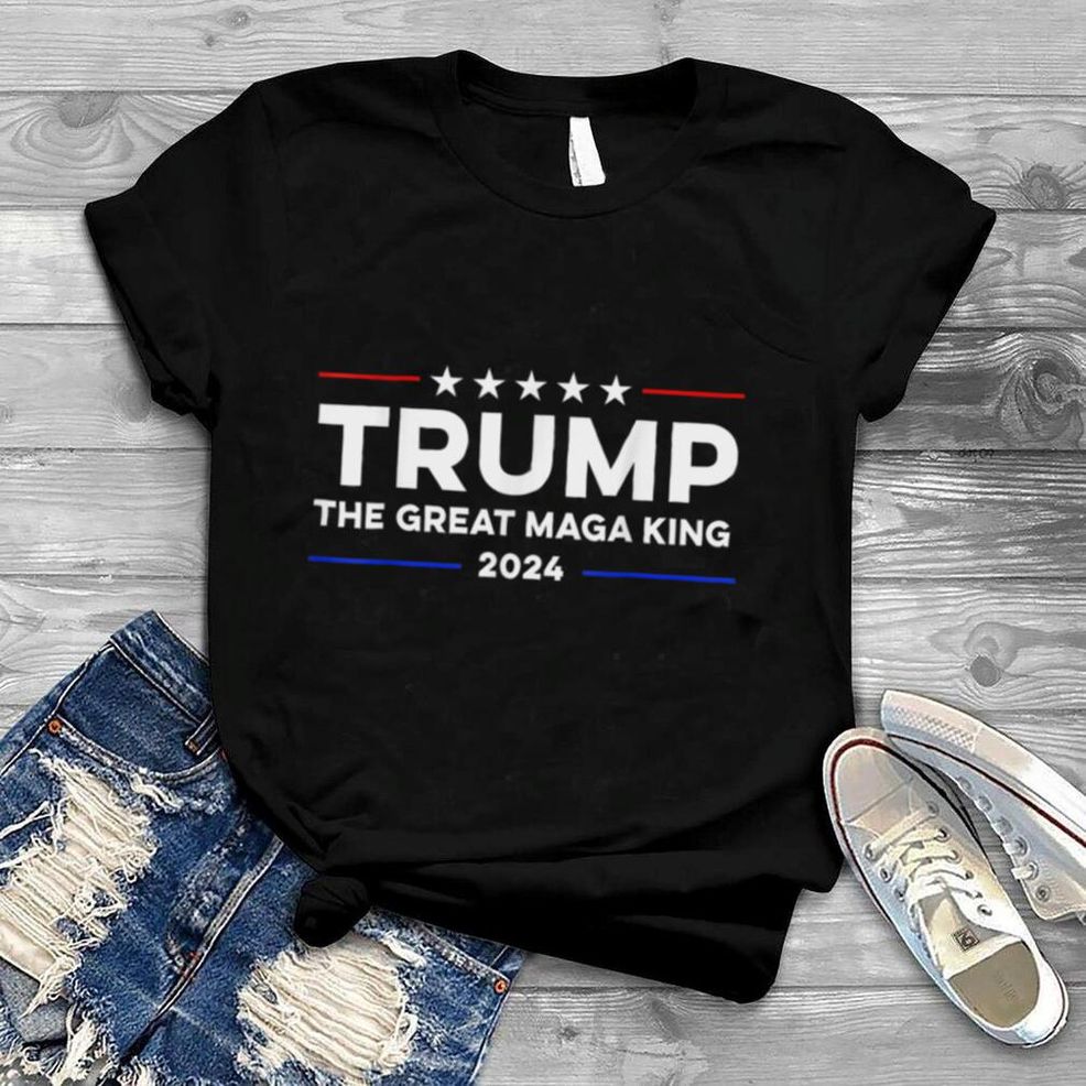 The Great Maga King Funny Trump Proud Ultra Maga King T Shirt B0B189YR9W