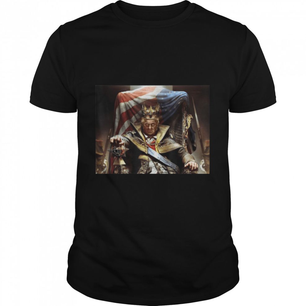 The Great Maga King Funny Trump Ultra Maga King T Shirt B0B1F3NXQF