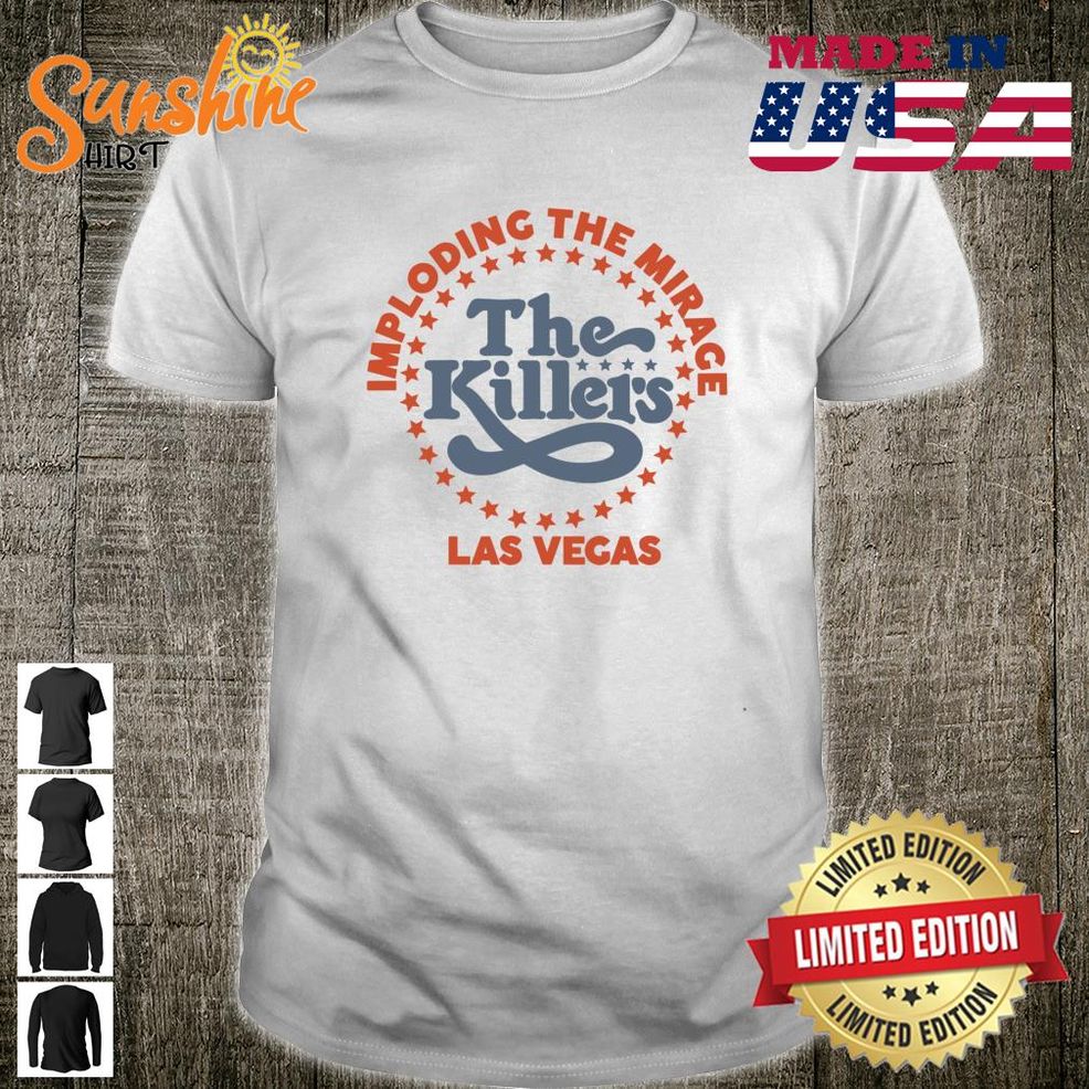The Killers Official Mirage Las Vegas Shirt