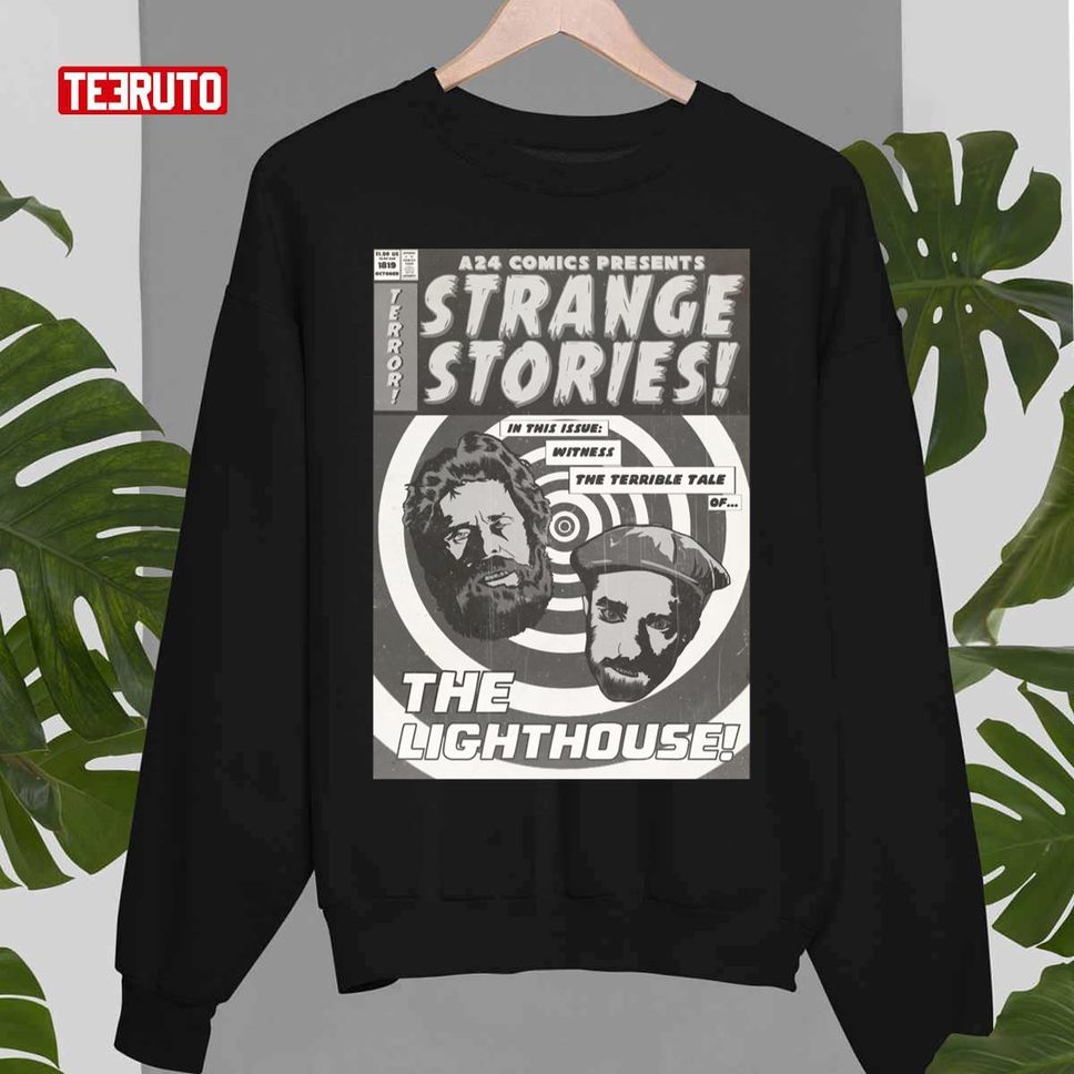 The Lighthouse Vintage Comic Unisex Sweatshirt