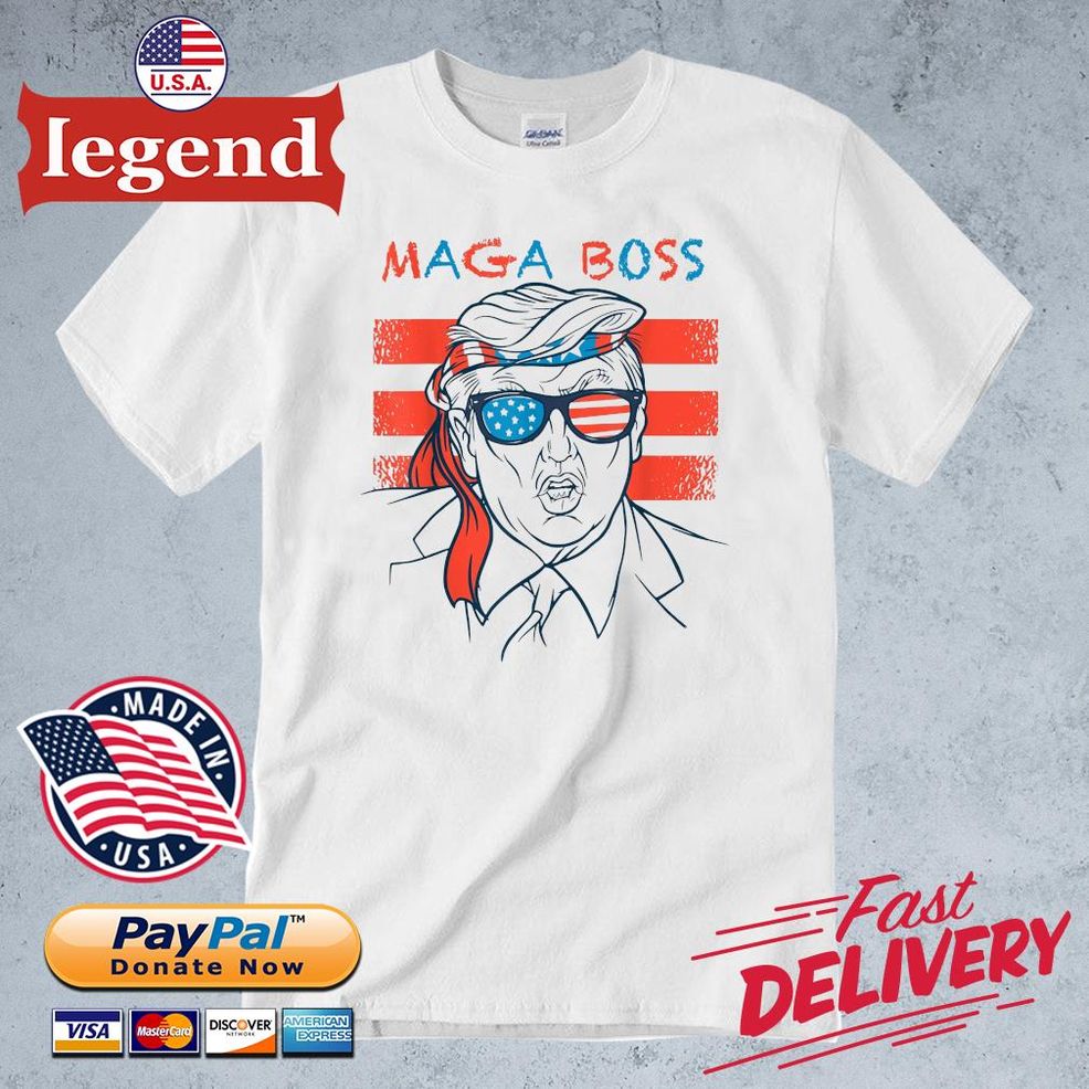 The Maga Boss Trump Maga Boss 2022 Shirt
