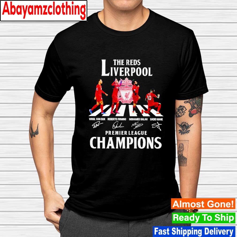 The Reds Liverpool Champions League Final 2021-2022 signatures shirt