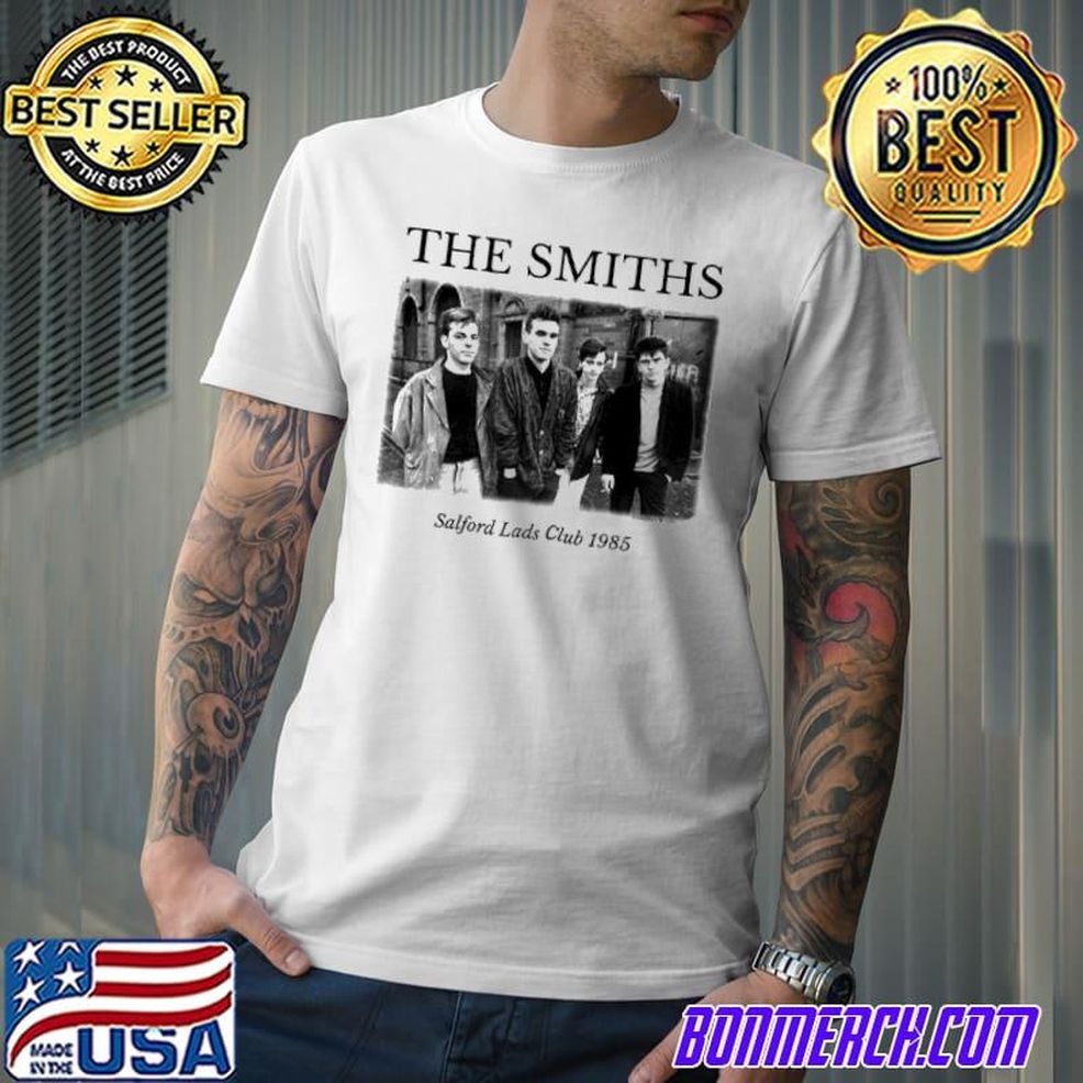 THe Smiths Salford Lads Club 1985 Shirt