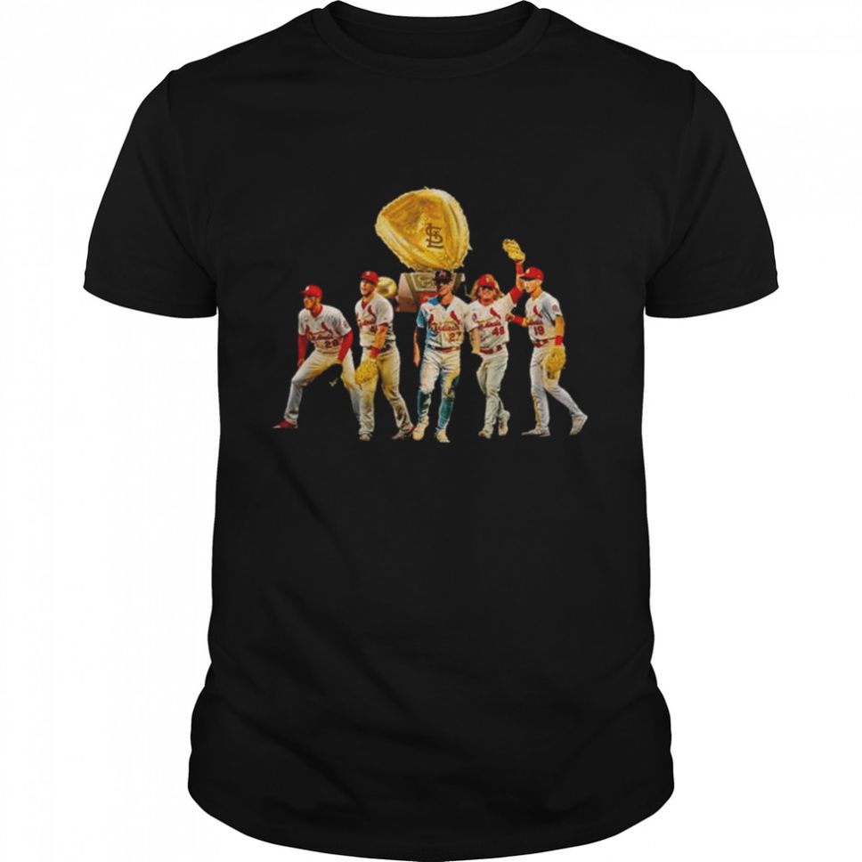 The St Louis Cardinals Flash That Golden Leather MLB T Shirt