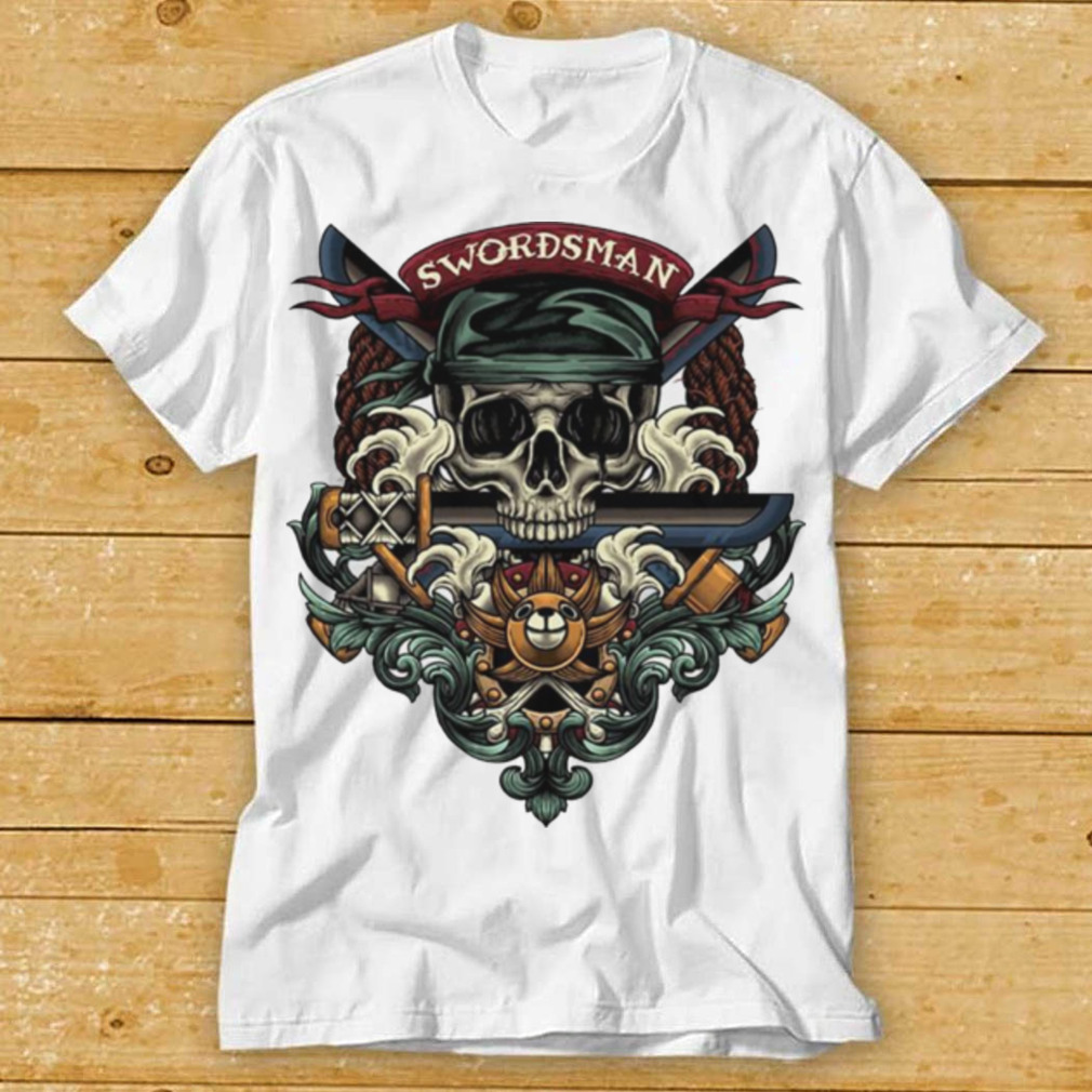 The Swordsman Skull Classic T shirt