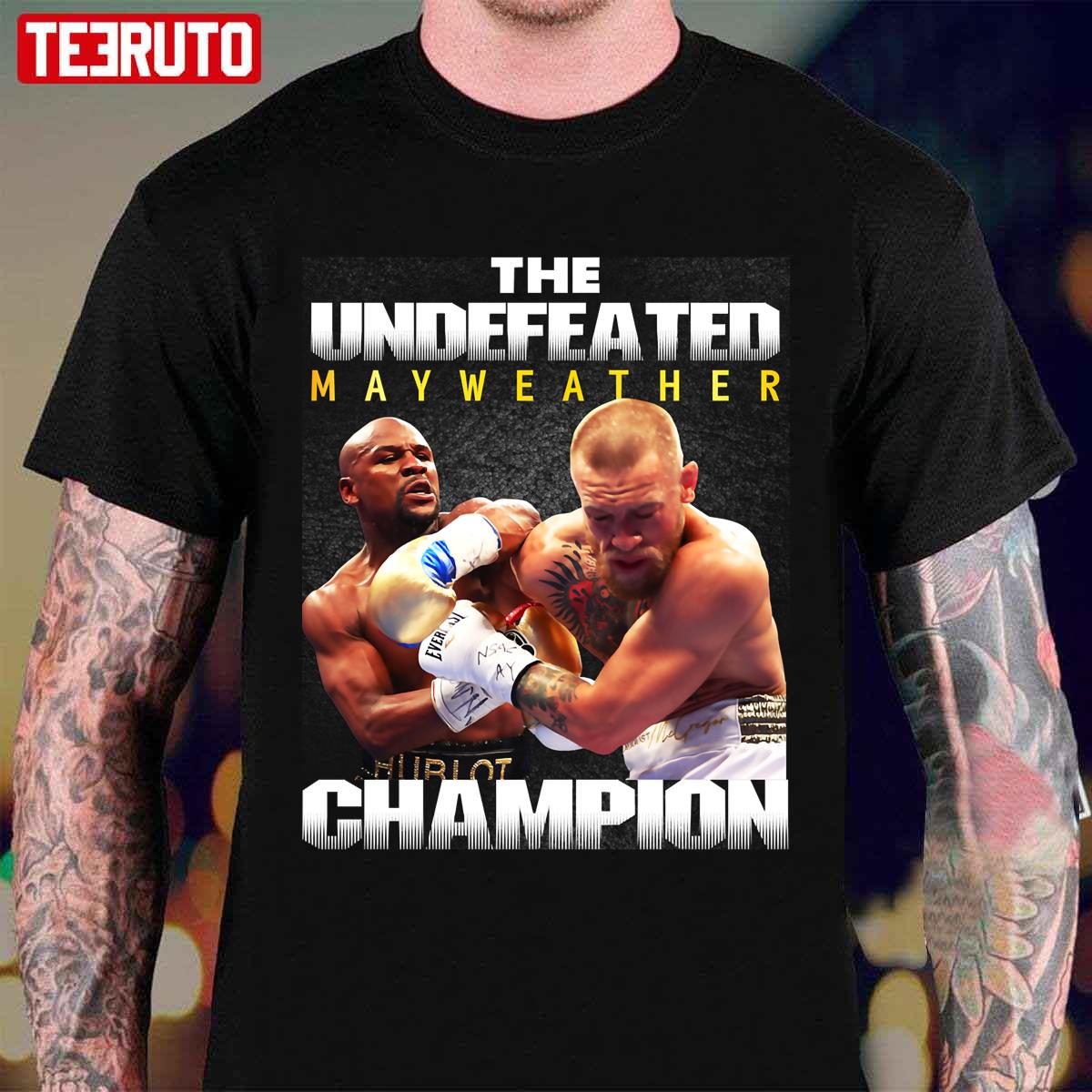 The Undefeated Mayweather Champion Unisex T-Shirt