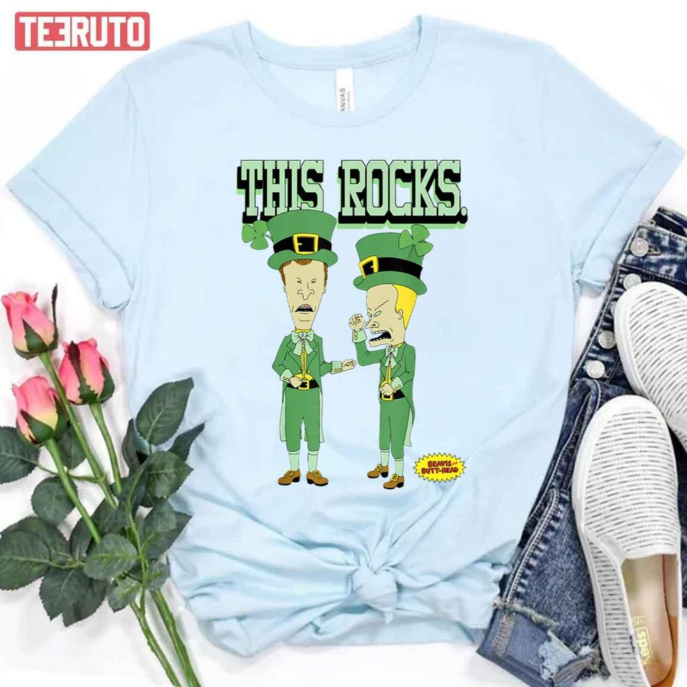 This Rocks St Patrick's Day Beavis And Butthead Unisex T Shirt