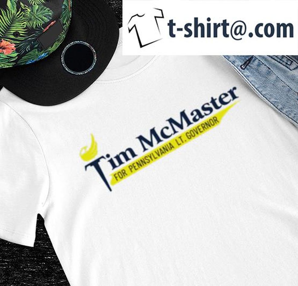 Tim McMaster For Pennsylvania LT Governor Logo Shirt